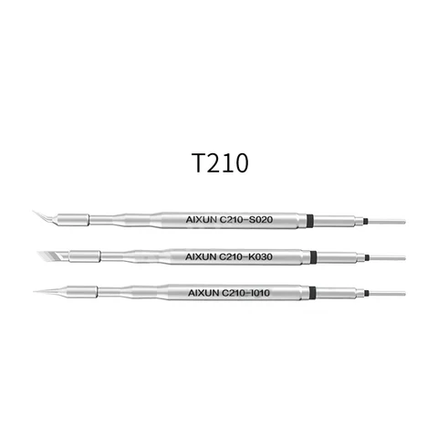 Жала паяльника Aixun C210 C245 C115, ручка для станции T12, подходит для T210, T245, T115, Original Sugon T26, T26D, без свинца