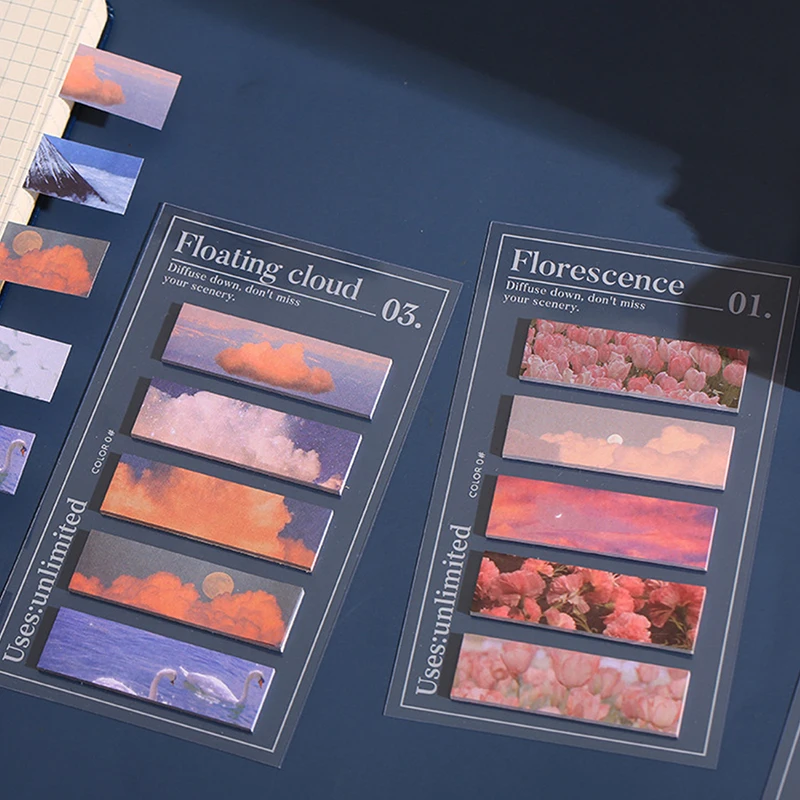 100 листов серия космических фрагментов клейкие заметки записки стационарные