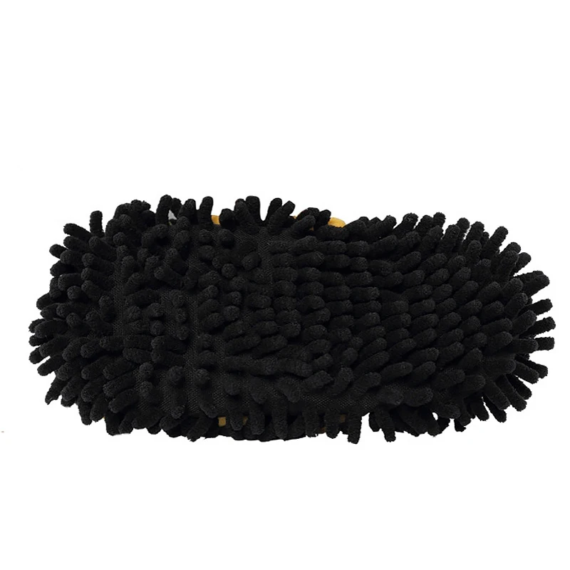 Lovely Beetle Women's House Slippers Warm Short Plush Wear-resistant Winter Indoor Slippers for Girls Mop Shoes Plus Size 42-44