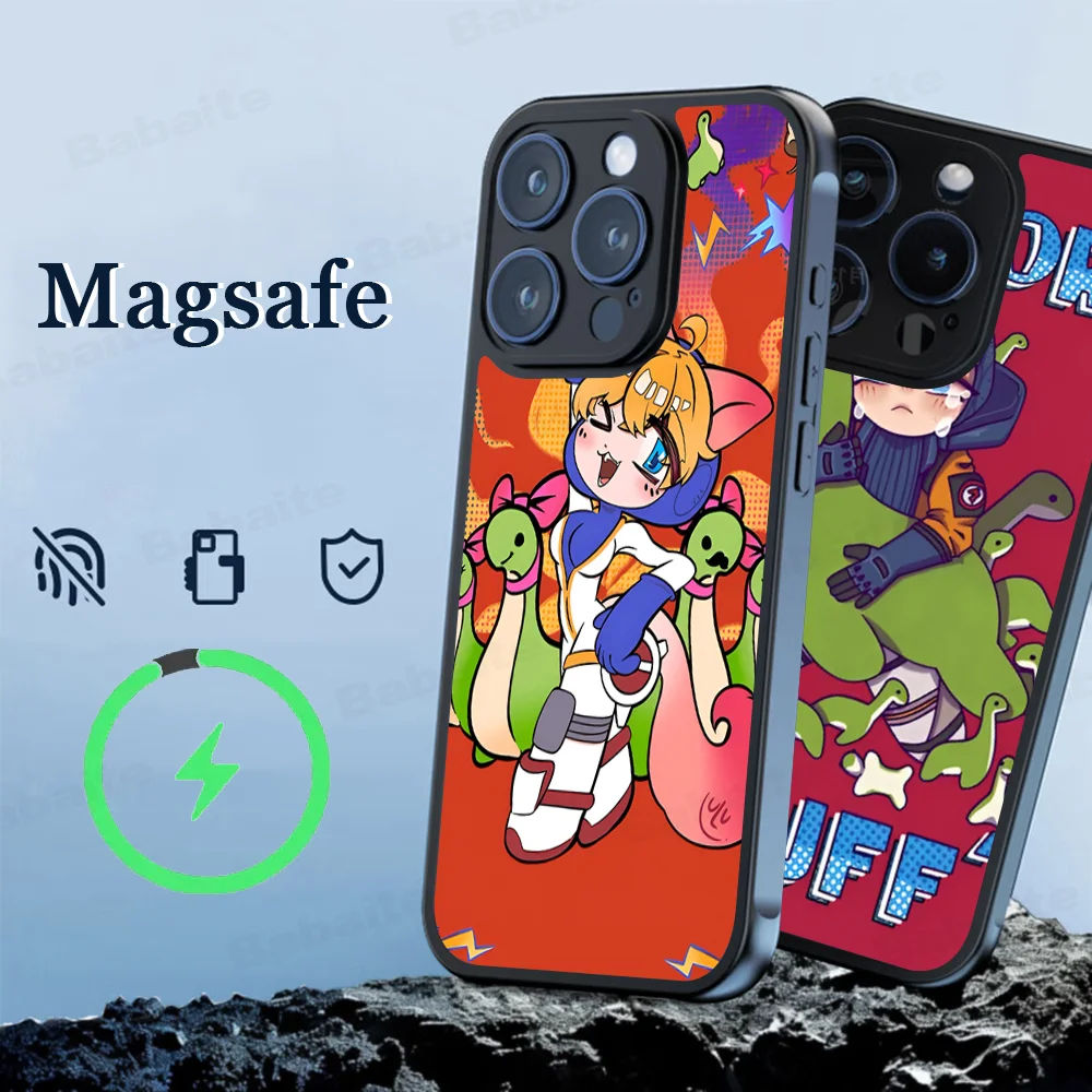 Чехол для телефона A-Apex Nessie магнитный чехол iPhone 16 14 13 12 11 15 Pro Max Plus беспроводной