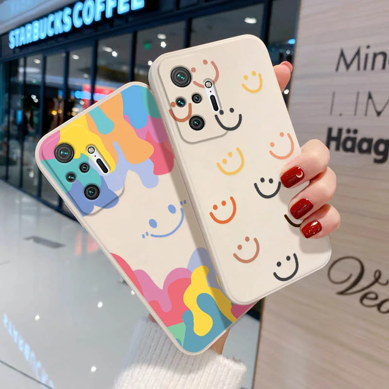 Poco X3 Pro Case For Xiaomi Redmi Note 11 Pro Case For Redmi Note 10 9 8 Pro 9C 10s Poco F3 M4 Pro Mi 11 Lite Leopard Bear Cover