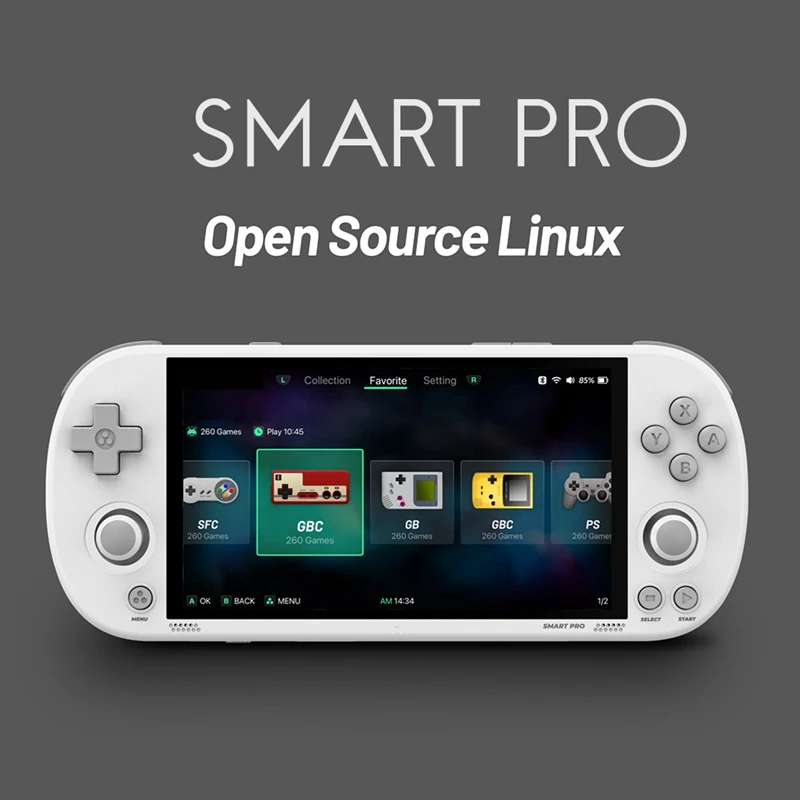 Игровая консоль Trimui Smart Pro 128 ГБ 12000 игр Linux