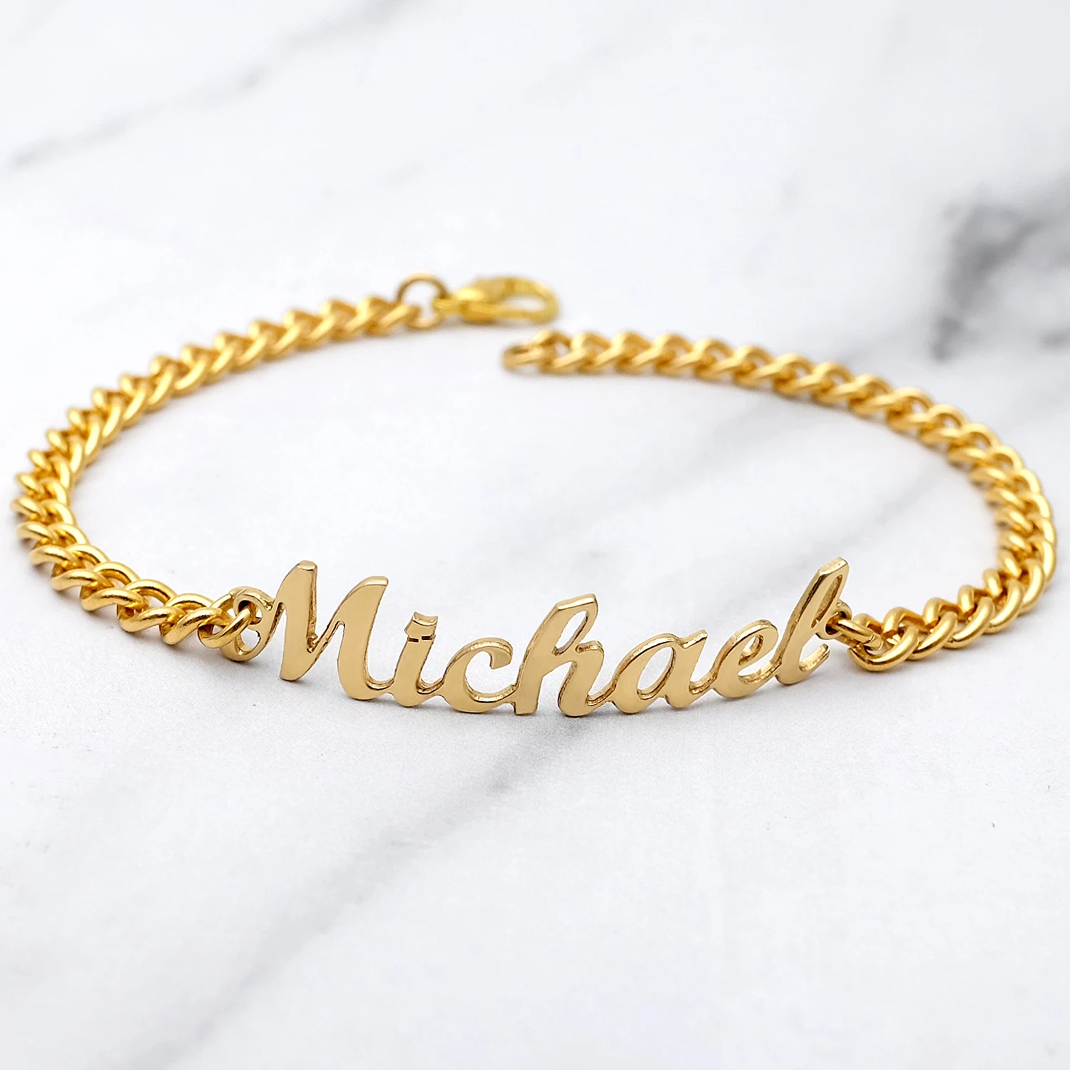 

Custom Name Bracelet for Women Girl Personalized Name Jewelry Initials Bracelets Wedding Jewelry Gift Valentine's Day Gifts