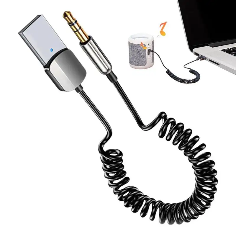 

Адаптер для подключения Bluetooth к порту адаптера bluetooth портативный мини-приемник для Bluetooth 3,5 мм для автомобильных наушников домашняя стерео м...