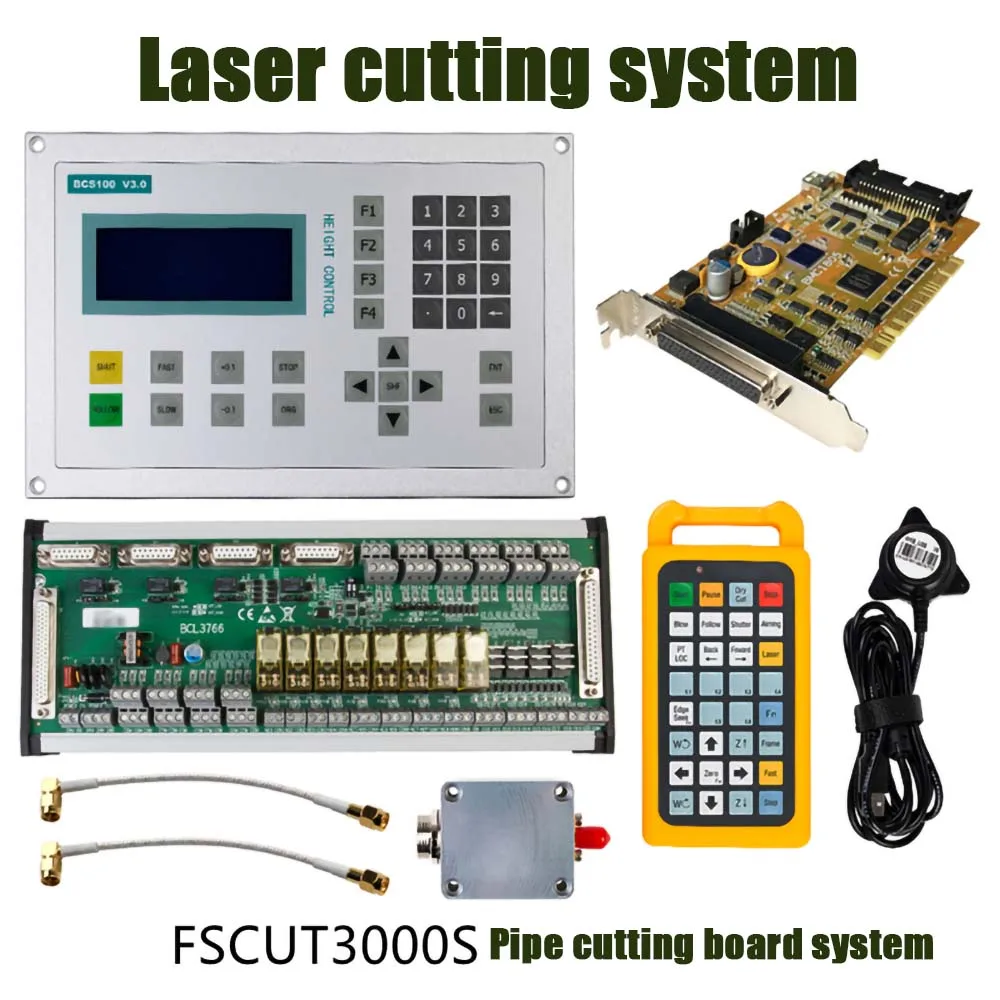 FSCUT3000S Pipe Processing Control System Kit Supports High-Precision And High-Efficiency Cutting Of Square Pipes, Round Pipes