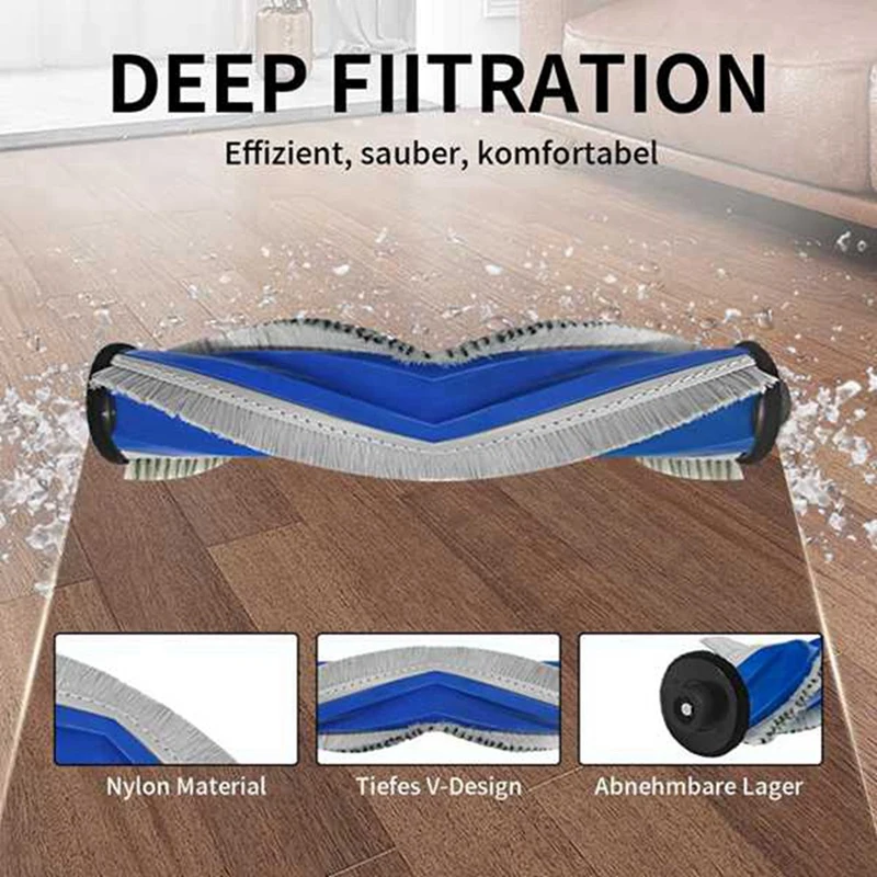 2 шт. роликовая щетка для робота-пылесоса Ecovacs Deebot T30 Pro Omni/ Pro/ MAX