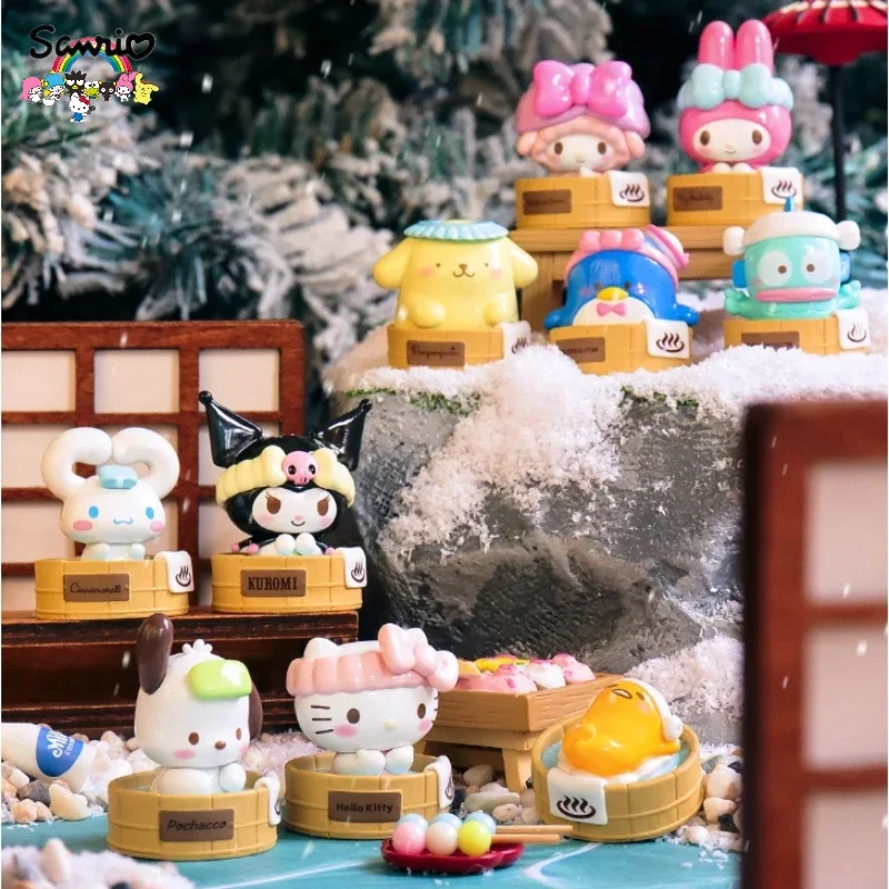 Sanrio персонажи Мини Горячая Весенняя серия глухая коробка модные детские игрушки