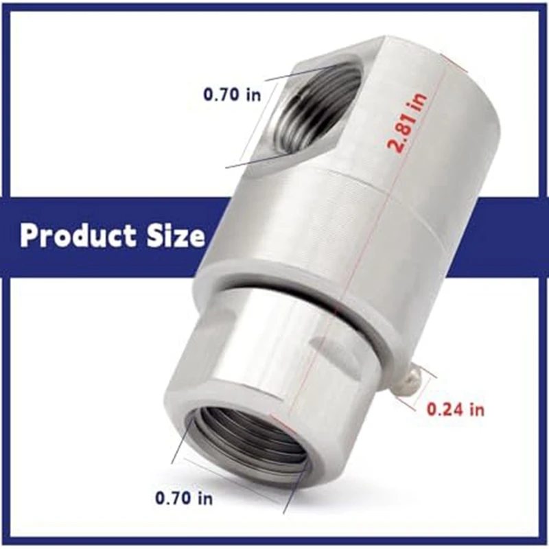 Поворотная катушка для шланга 1/2 дюйма сверхмощная стальная FXF 5024-Ni-AL с смазным