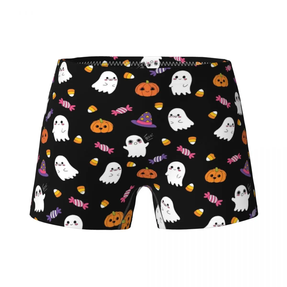 

Youth Girl Cute Spoopy Ghosts Boxer Child Cotton Underwear Kids Teenagers Halloween Pumpkin Underpants Soft Briefs Size 4T-15T
