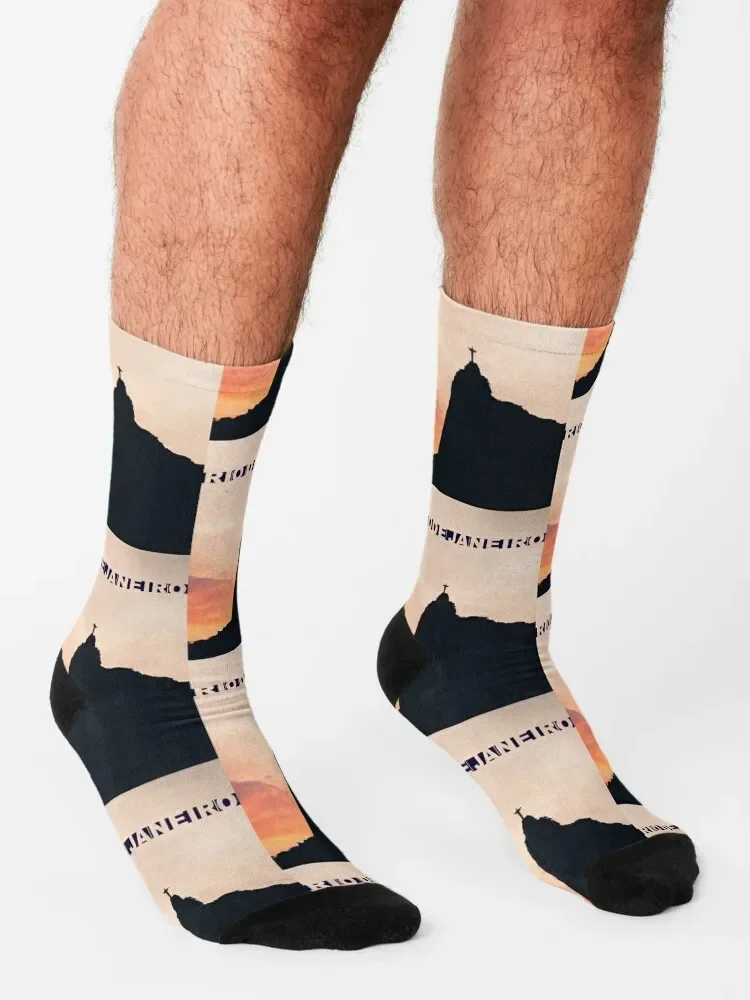 Женские дизайнерские носки Rio de Janeiro sunset photography Argentina