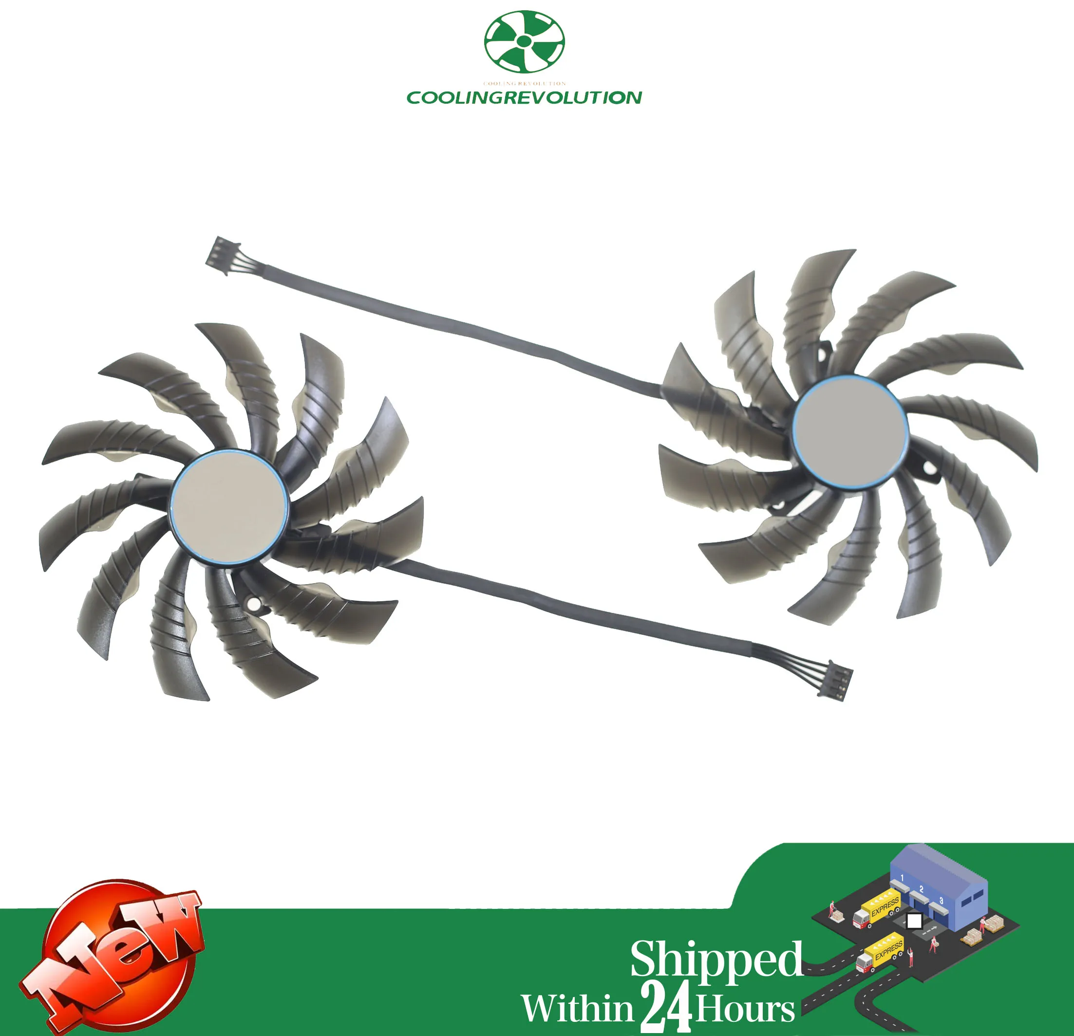 2 шт. PLD10010S12H 95 мм 4-контактный охлаждающий вентилятор постоянного тока 12 В 0 30 А RTX