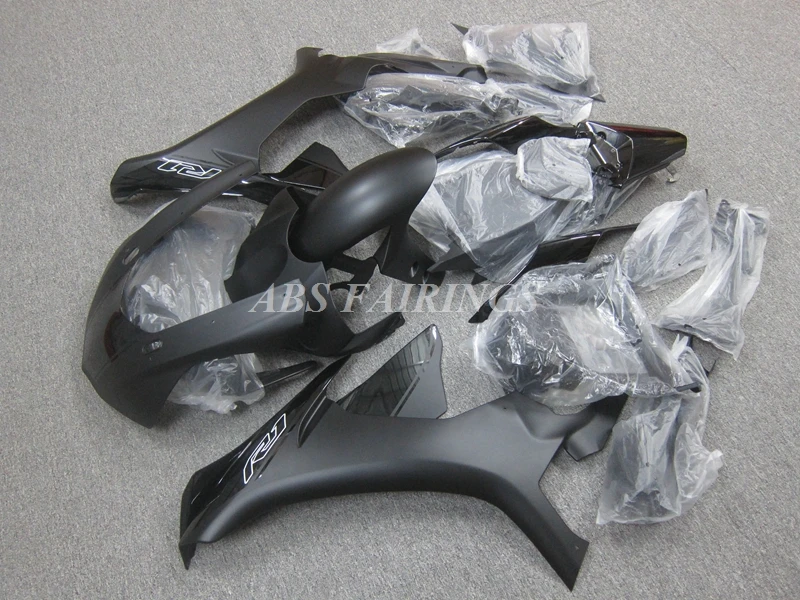 

Комплект обтекателей из АБС-пластика для мотоцикла, комплект для YAMAHA YZF- R1 15 16 17 18 19 2015 2016 2017 2018 2019, черный кузов, 4 подарка