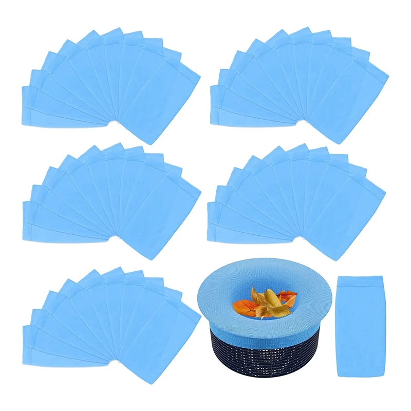 

50 Pack Pool Skimmer Socks,For Inground & Above Ground Pool Skimmer Basket,Pool Pumps Fine Mesh Filter Sock Net