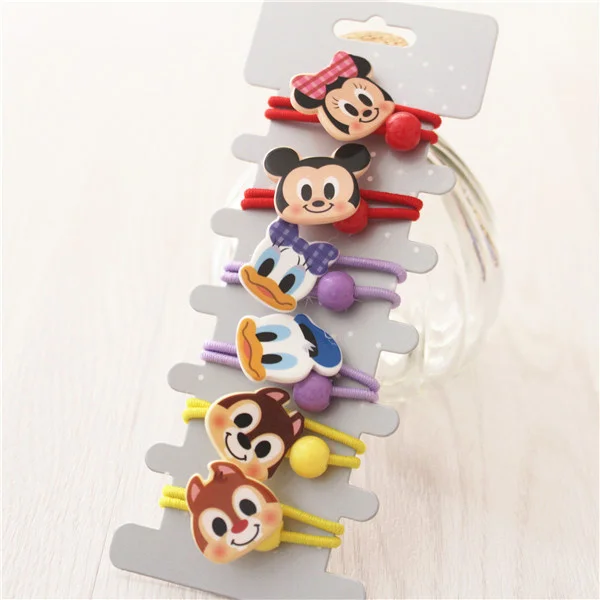 

Эластичные повязки для волос «Микки Маус», «Дональд Дак», 6 шт.