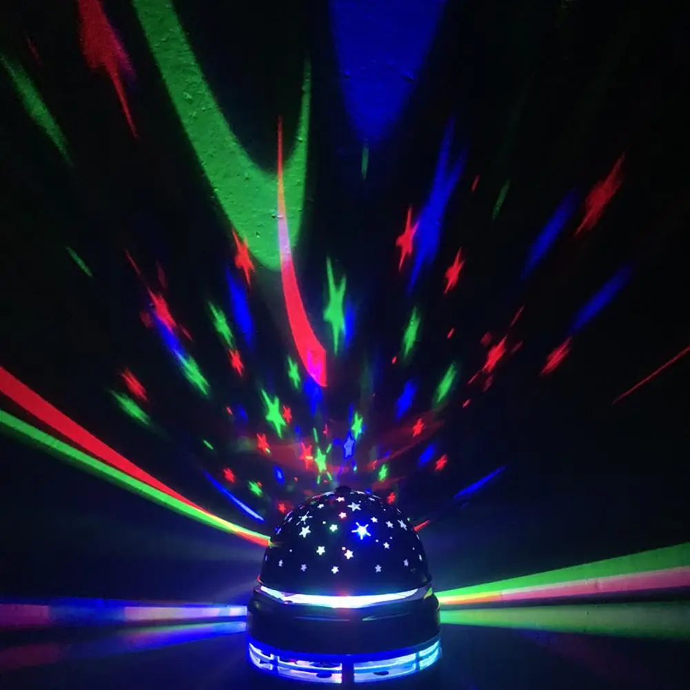 RGB-проектор светодиодный с USB-зарядкой и автоматическим вращением - купить по