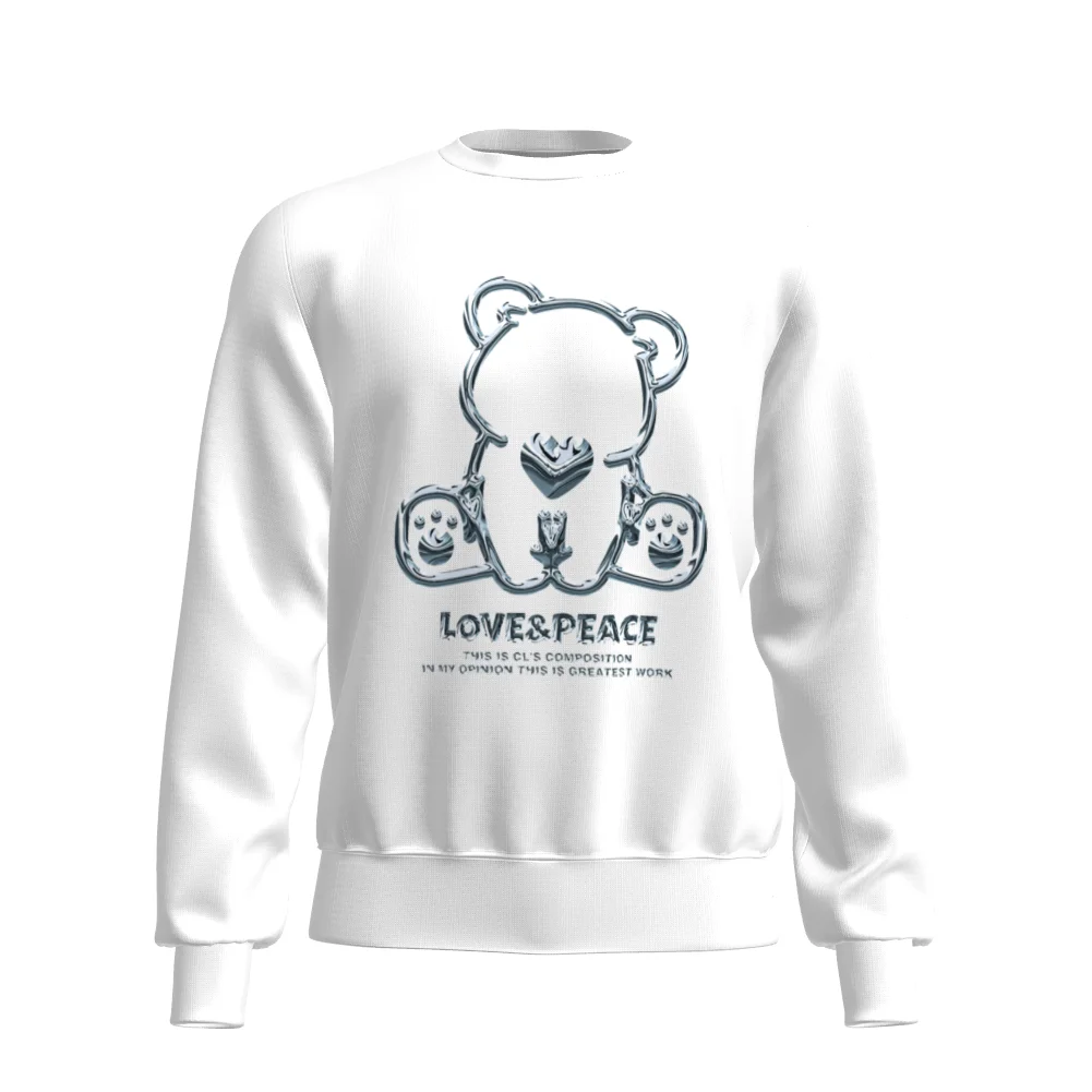 

Fashion Men's Printed Pullover Long Sleeve Sweatshirt