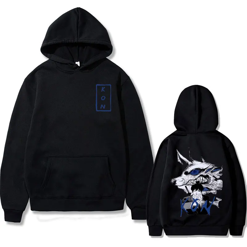 

Anime Chainsaw Man Hoodie Hayakawa Aki Fox Devil Kon Hoodies Men Women Manga Sweatshirt Vintage Pullover Man's Oversized Hoodies