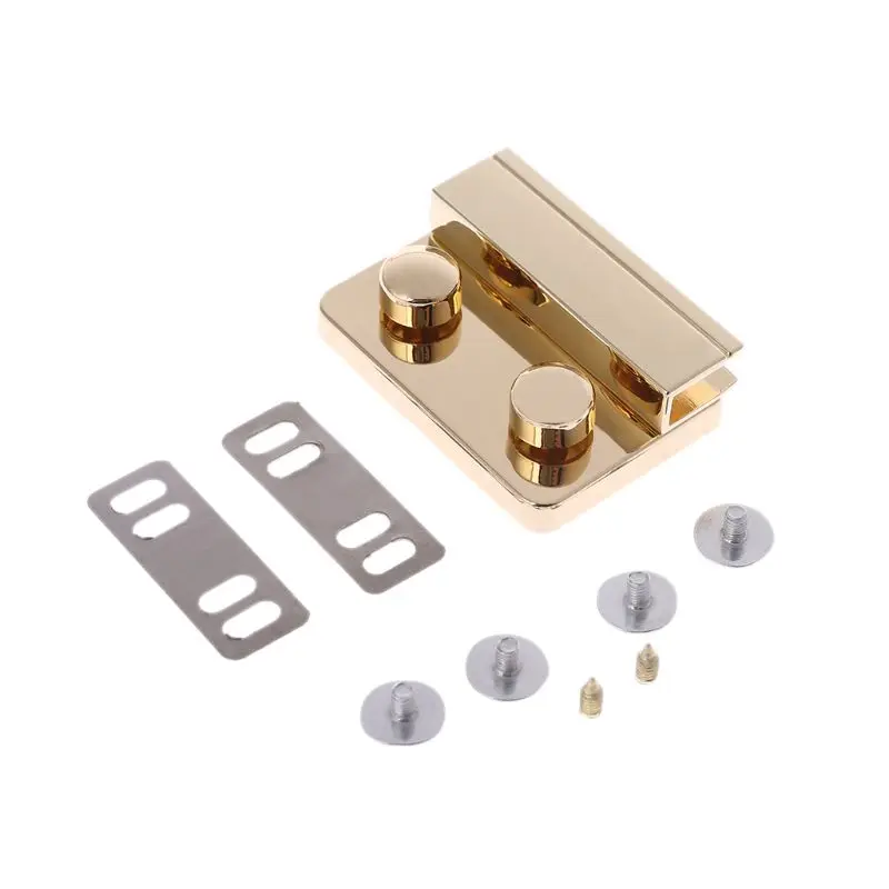 

Bag Buckles Women Handbag Making Metal Push Lock Briefcase Lock Hardware Accesso
