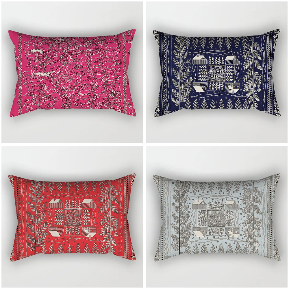 

Декоративный чехол для диванной подушки в скандинавском стиле, 40x60 см