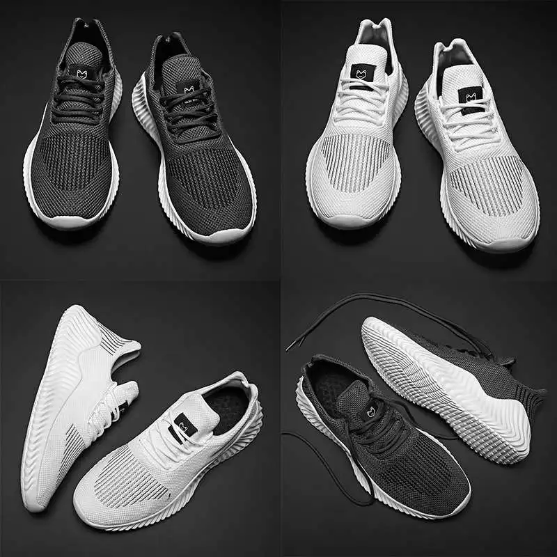 

Кроссовки мужские спортивные, короткие, для бега, уличный теннис, роскошная популярность, черные, на осень, 2022