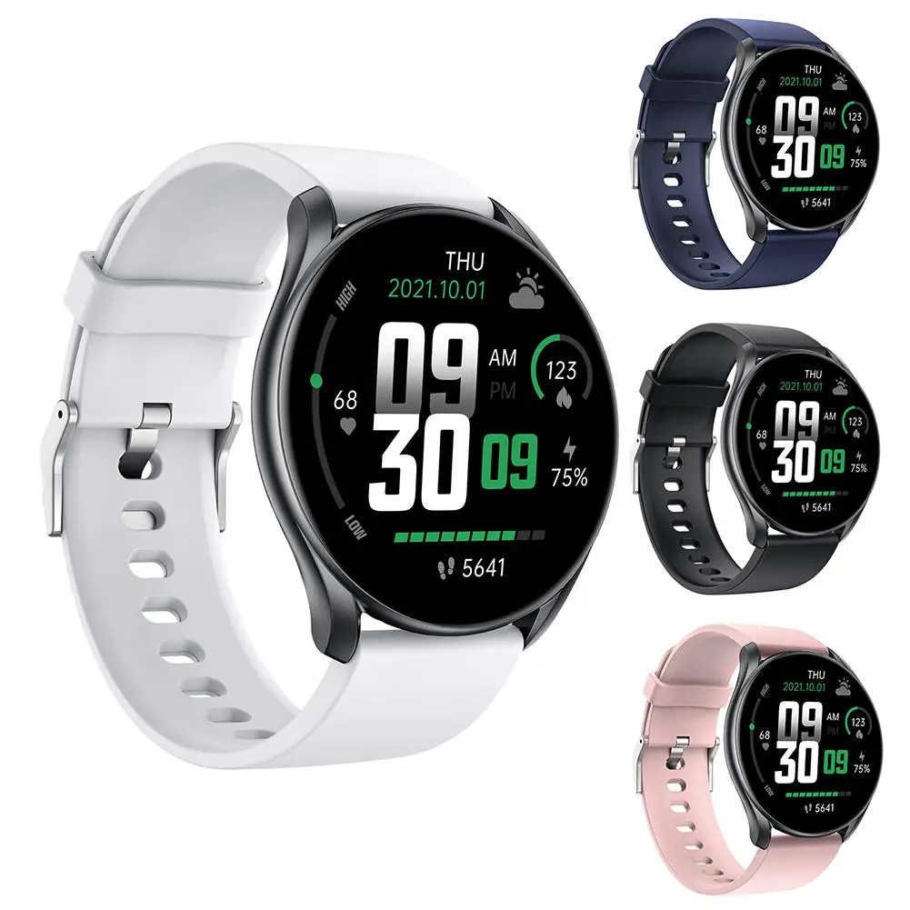 

GTR1 Smart Watch 1.28 Inch Touch Screen Fitness Tracker Call Receive Watches Heart Rate Blood Pressure Sleep Monitor