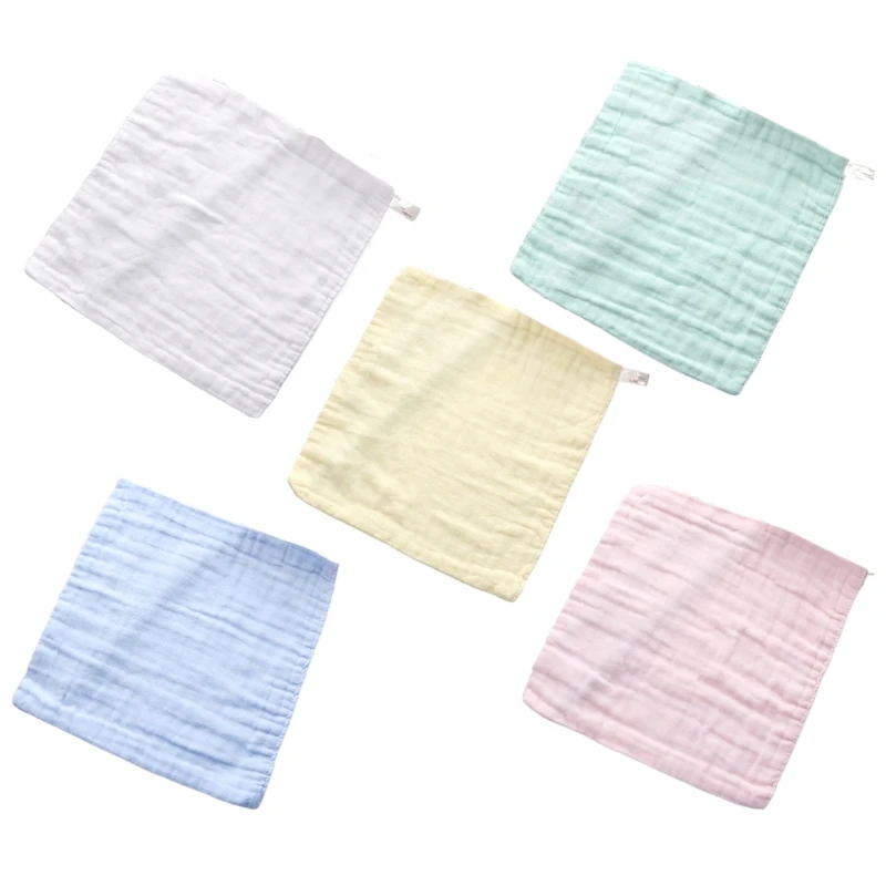 

Baby Washcloth with 6-layer Baby Towel Reusable Baby Cotton Square Face Shower Bath Towel Soft Baby Wiping Bathing Feed 0