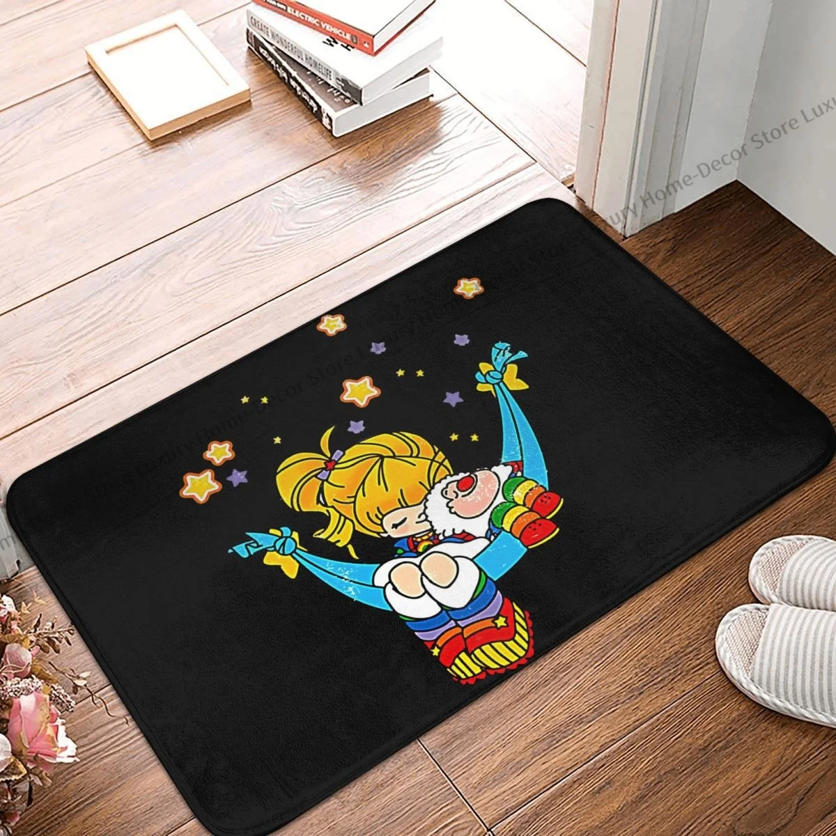 

Rainbow Brite Bathroom Mat Sweet Dream Doormat Kitchen Carpet Balcony Rug Home Decor