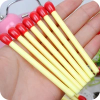 5pcs stationery cute kawaii mini matchstick creative school office supply ballpoint pen matche funny free freebie novelty