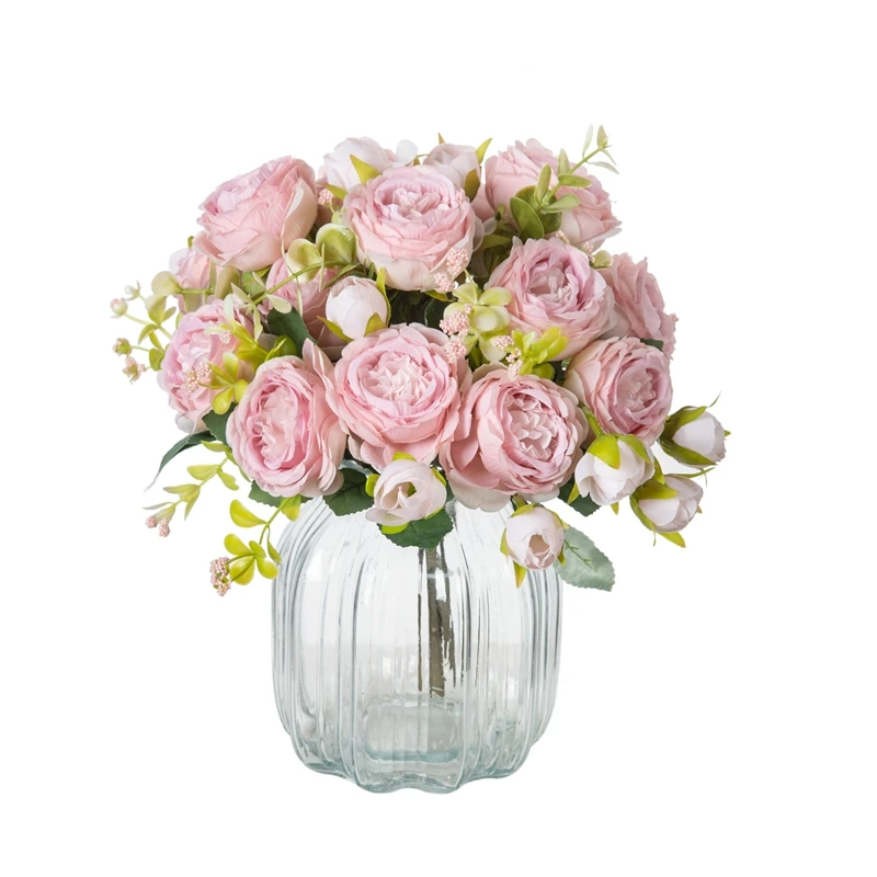 Искусственный шелк искусственные цветы для домашнего декора скрапбукинга