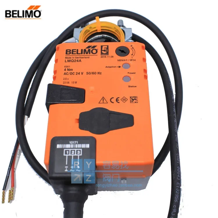 Привод бысткого воздушного клапана BELIMO Belimo LMQ24A-SR LMQU24-SR аналоговая регулировка 2 5S