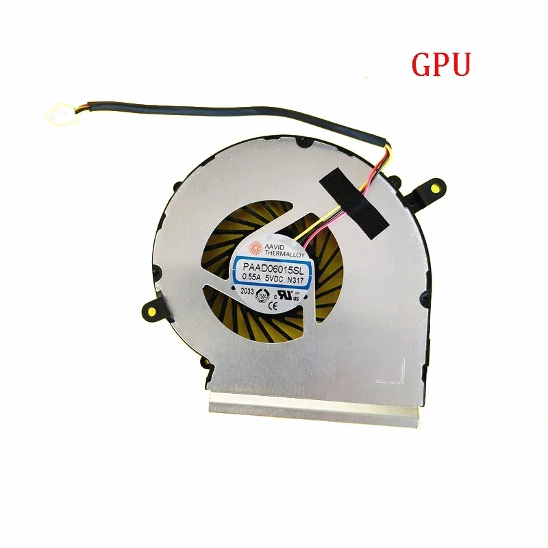 Новый оригинальный охлаждающий вентилятор для ноутбука MSI GE62 PE60 GL62 GP62 GE72 6QC 2QD 6QG