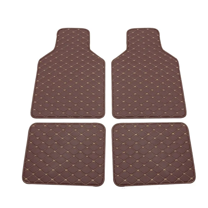 

NEW Luxury Custom Car Floor Mats For Toyota Prius XW50 MK4 Durable Leather Auto Interior Accessories Waterproof Anti dirty Rugs