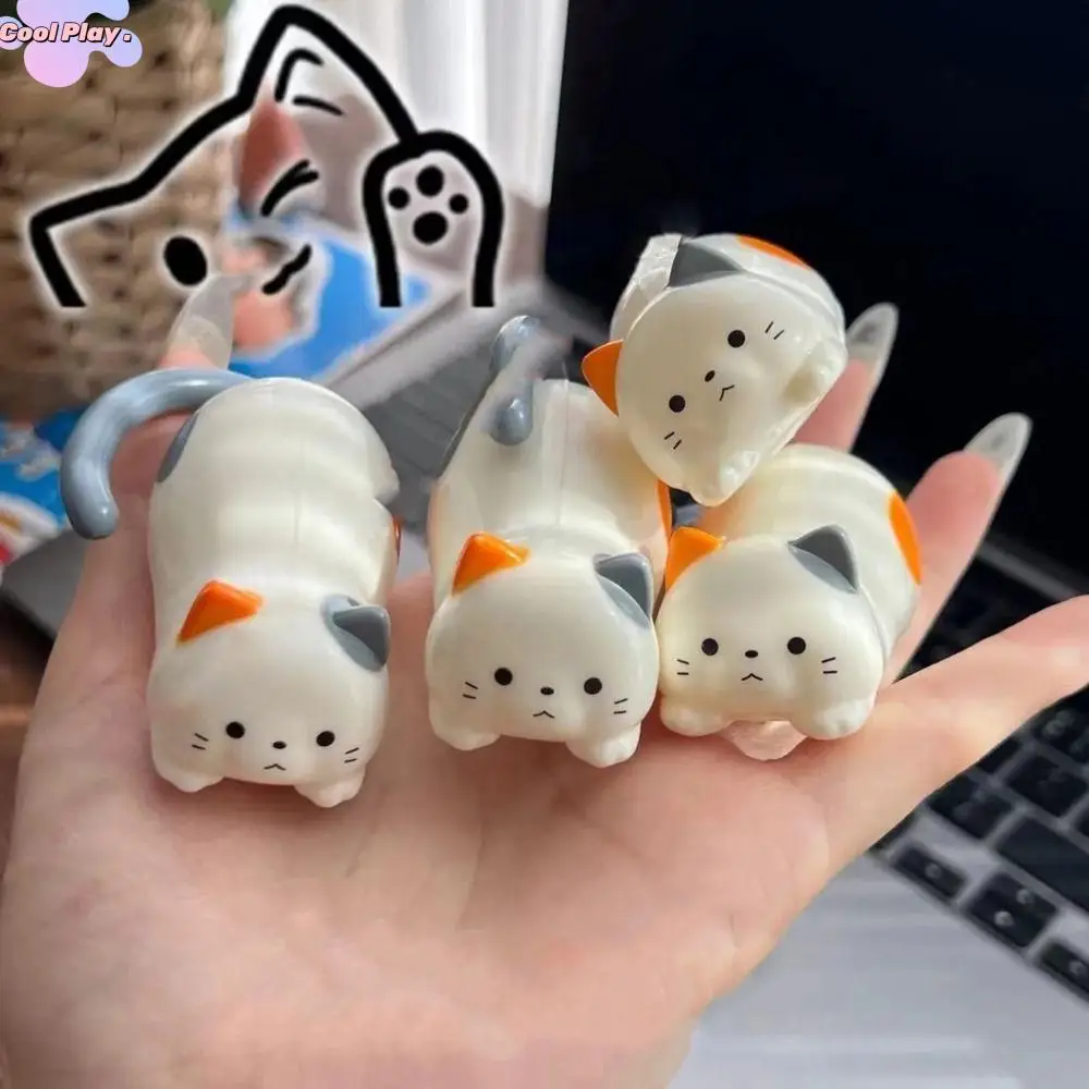 3 шт. заводное котенка котенко подвижная игрушка альпинистская мультяшная