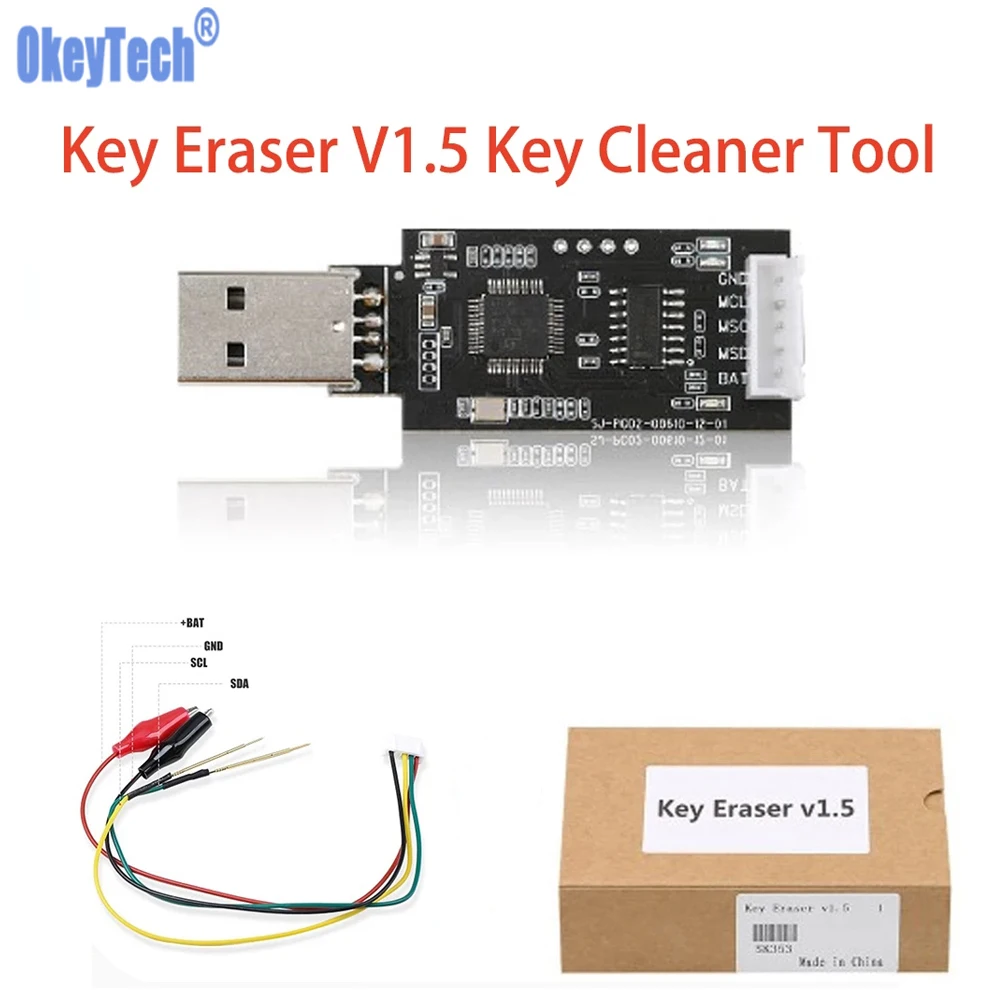 

Car Key Eraser v1.5 Key Cleaner Tool Used To Unlock Remotes Diagnostic Tool Actually Erase Memory and Prepare Car Key To Reuse