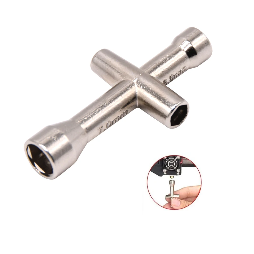 

1Pc M2 M2.5 M3 M4 Screw Nut Hexagonal Cross Wrench Sleeve Maintenance Tool 4 Size Car Cross Sleeve Wrench