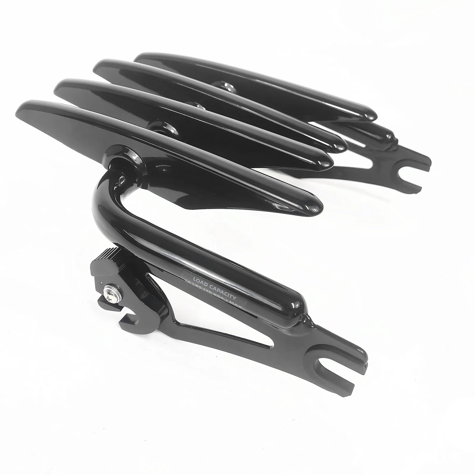 Фото Задняя спинка и багажник для мотоцикла Sissy Bar для Harley Touring 2009-2025 Road King Glide CVO Utrla Limited FLTRX FLHTK №4