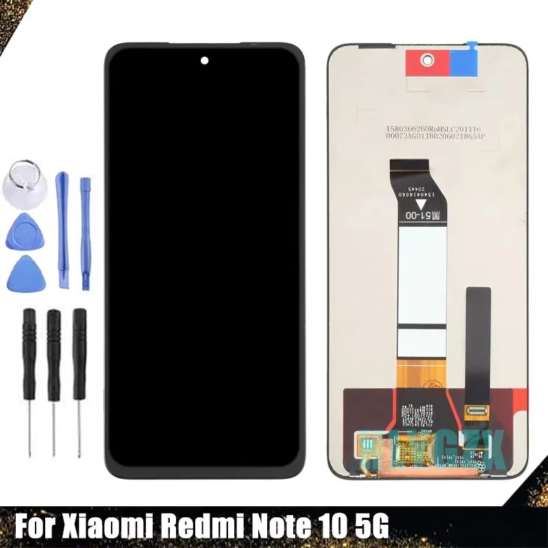 

New Original For Xiaomi Redmi Note 10 5G LCD Touch Screen Digitizer Assembly Replacement For Note 10 5G Sensor Display Replace