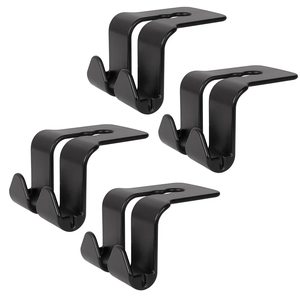 

Car Hooks Headresthook Hanger Auto Storage Backseathangers Seat Organizer Purseuniversal Multi Functional Hanging Doubleholder