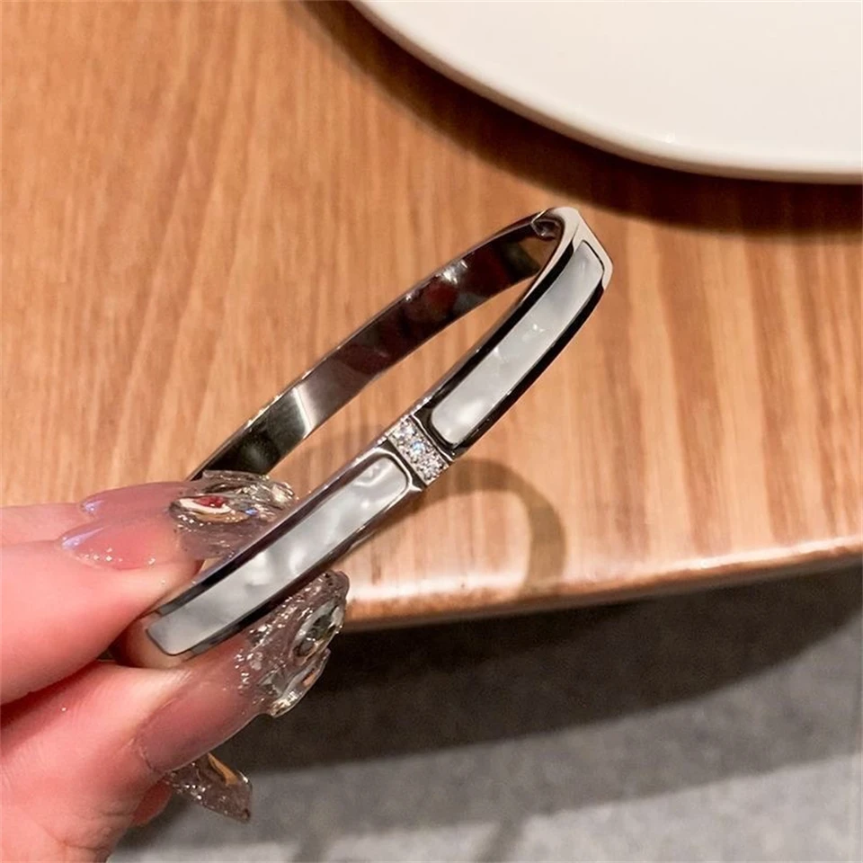 Женские Водонепроницаемые браслеты FEEHOW из нержавеющей стали золотистый корпус