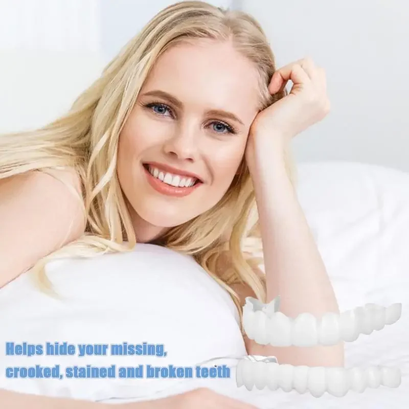 Новый Sdottor Snap On Teeth Veneers Зубные протезы для мужчин и женщин Покрытие зубов
