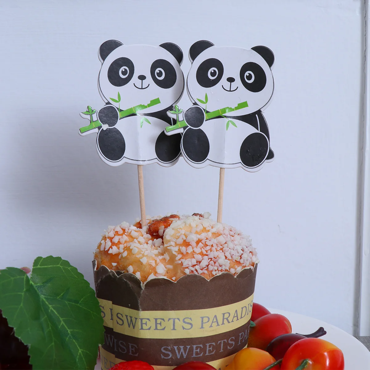 

24Pcs Cupcake Supplies Cartoon Cake Decor Birthday Cake Decorations Cupcake Decorations Decorations