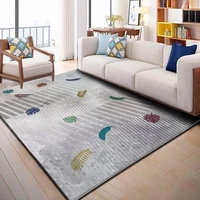 geometric printing rug living room bedroom non slip carpets nordic modern minimalist carpet bedside mat home decoration rugs