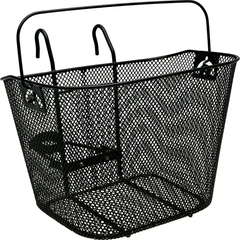 

510 Metal Handlebar Bike Basket, Black
