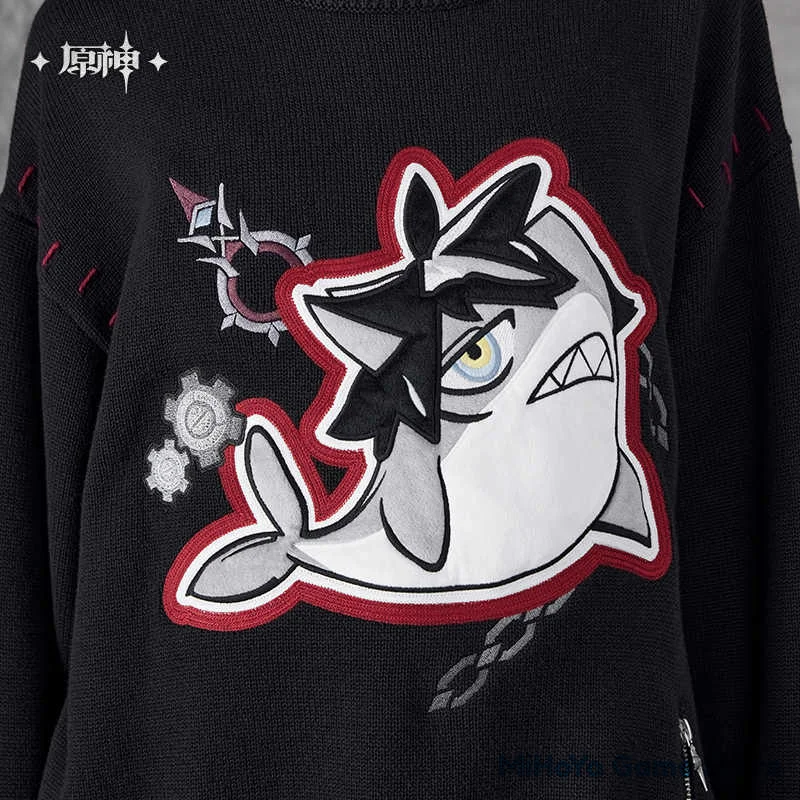 [Подлинный] свитер Wriothesley MiHoYo оригинальный товар Genshin Impact тематическая серия