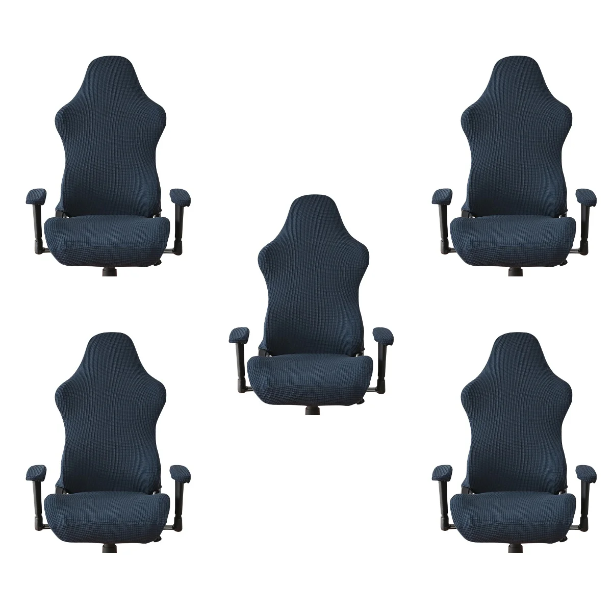 

5 Sets Washable Chair Cover Stretchable Slipcover Chair Cover Computer Chair Cover Office Chair Covers Stretchable