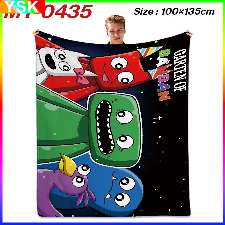 

Banban Garden Surrounding Air-conditioning Quilt Summer Cool Quilt Cartoon Anime Full-color Blanket Blanket Flannel Blanket