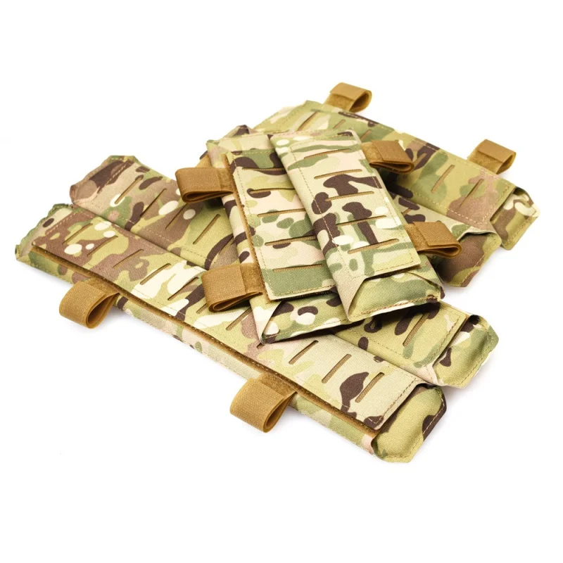 

1 Pair Tactical Plate Carrier Shoulder Pad Set Multicam Tactical Vest Laser Cutting Shoulder Pads Shoulder Straps Cover