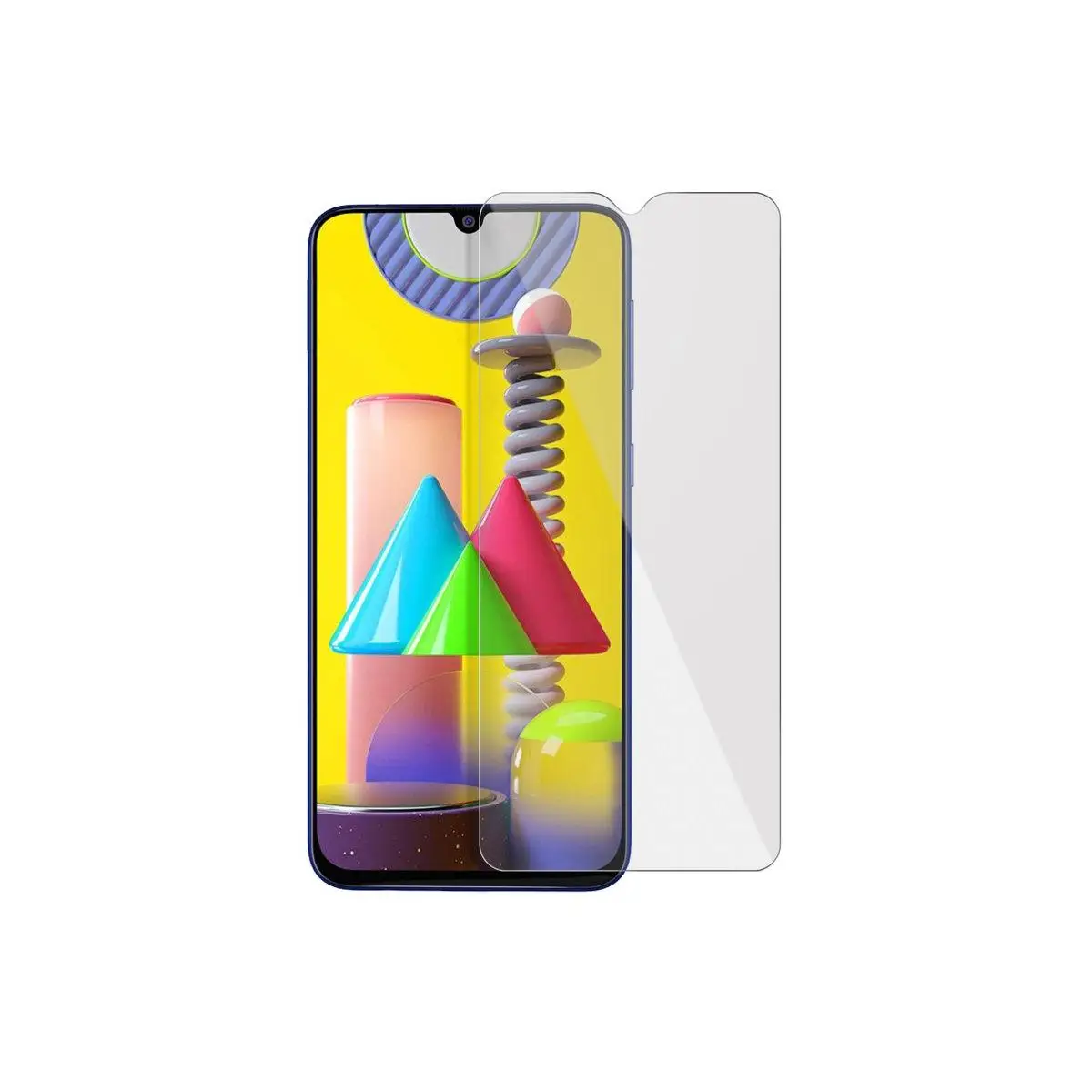 Screen Protector for Samsung Galaxy M11 M20 M21 M30S M31 M51. Clear tempered glass for movil. Choose model