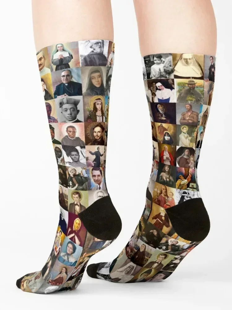 Святых Все святые Католические святы Носки Tutti and Santi Идеи подарков на день