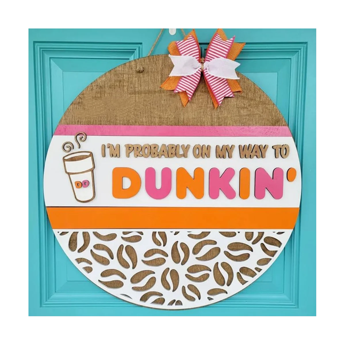 Забавный декоративный дверной знак я вероятно в пути уникальный Знак